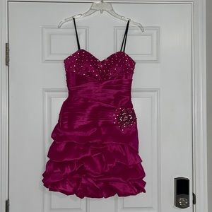 Pink prom dress/formal dress size 5/6